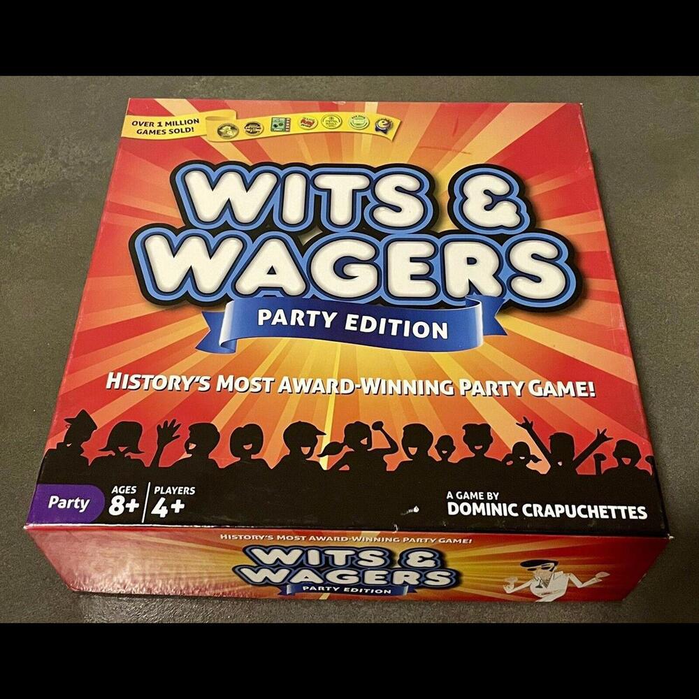 Wits & Wagers Board Game ~ Party Edition “Most Award Winning Party Game" New